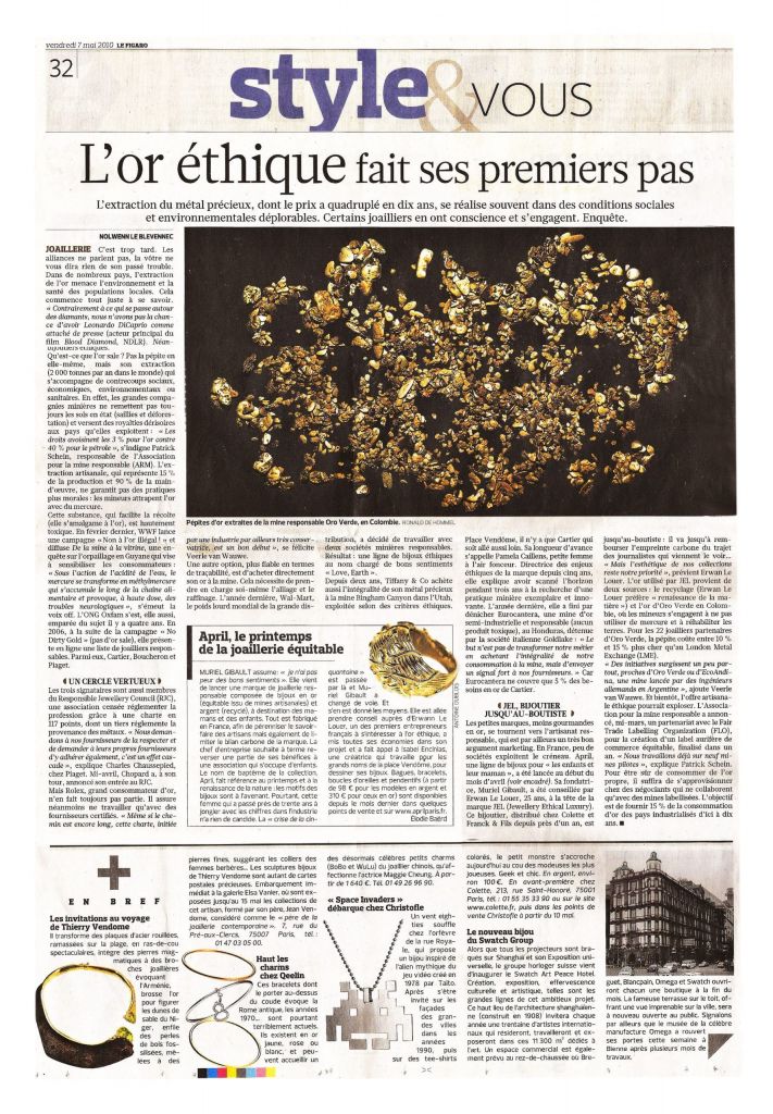 Le Figaro 7 mai 2010
