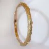 Bracelet en or jaune, or rose ou or blanc Bracelet esclave ouvrant Tivoli april Paris