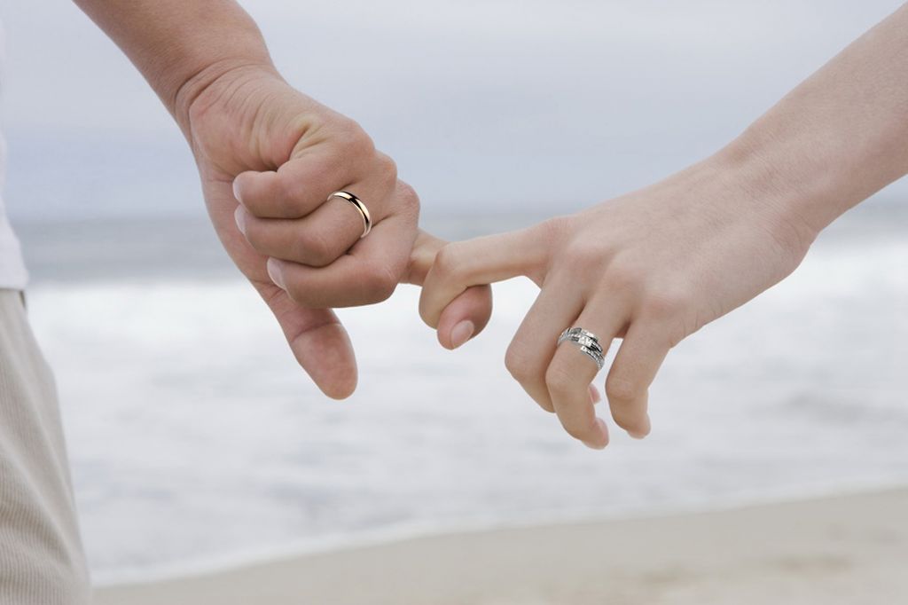 Alliances de mariage Femme Homme mixtes en or éthique