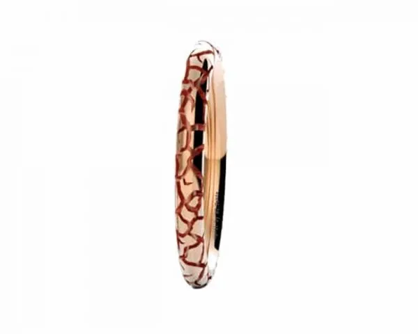 Alliance originale femme or rose Terres Sauvages 2 mm