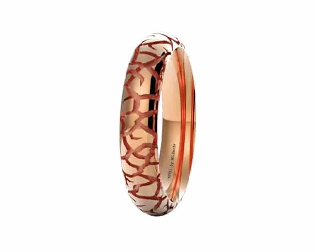Alliance originale or rose Terres Sauvages 3 mm