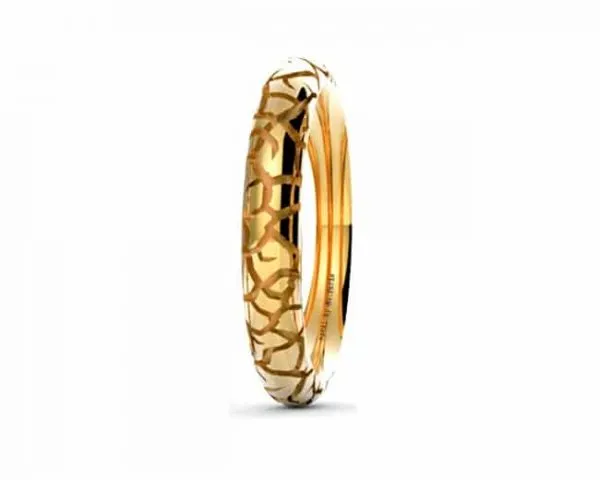 Alliance originale or jaune Terres Sauvages 2.5 mm