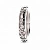 Alliance originale femme or blanc demi-jonc Terres Sauvages 2.5 mm