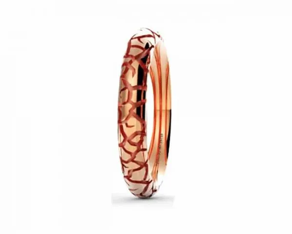 Alliance originale or rose Terres Sauvages 2.5 mm
