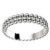 Alliance originale Femme or blanc Comete 2