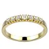 Alliance or jaune diamant Morgane