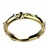 Alliance de mariage demi-jonc Or jaune éthique
