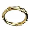 Alliance femme originale jonc or jaune Tivoli 2 mm