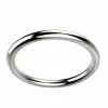 Alliance femme or blanc Clio