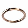 Alliance femme or rose Clio