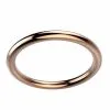 Alliance femme or rose Clio
