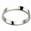 Alliance femme or blanc Morgan ruban