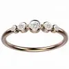 Bague-diamant-or-rose-Ingénue-5-diamants