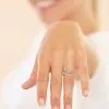 Bague de fiancailles Diamant 0.15 ct Ankaa