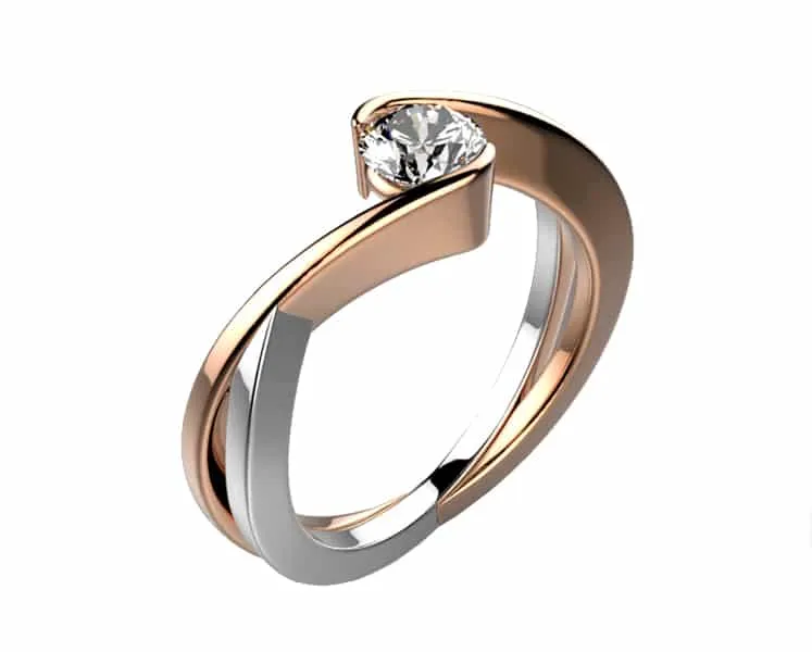 Bijou solitaire on sale diamant