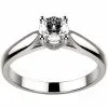 Bague diamant or blanc Adhara