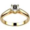 Bague diamant or jaune Adhara