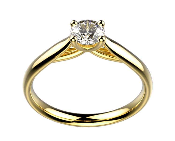 Bague-Solitaire-diamant-or-jaune-Dana