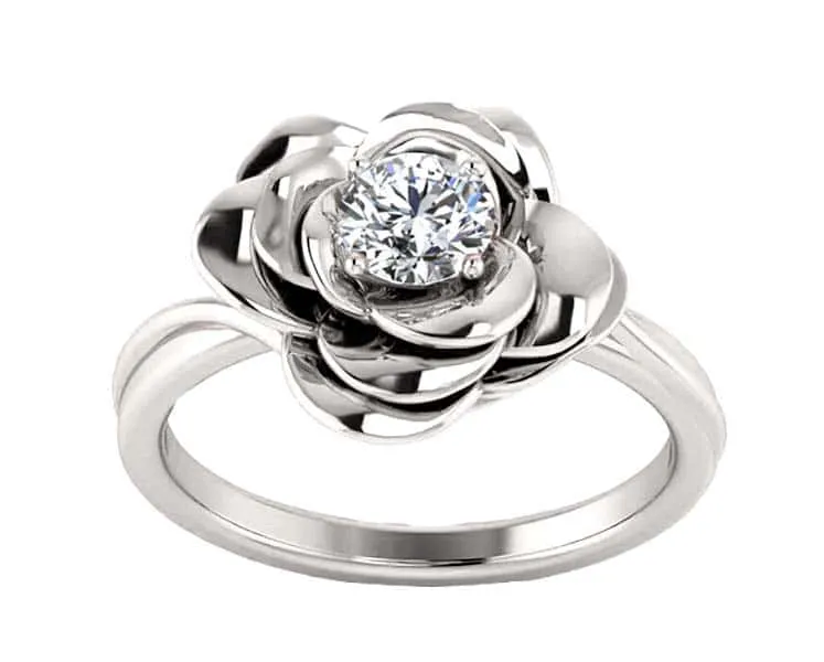 Solitaire Diamant 0.30 ct