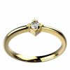 Or rose et Diamant 0.10 ct