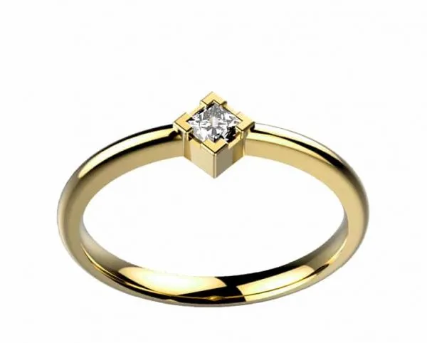 Or et Diamant 0.10 ct