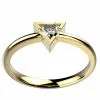 Or jaune et Diamant 0.15 ct