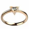 Or jaune et Diamant 0.15 ct