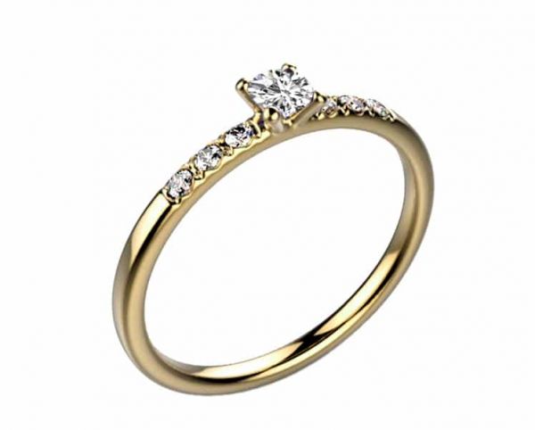 Candide-bague-de-fiançailles-diamant-or-jaune-profil