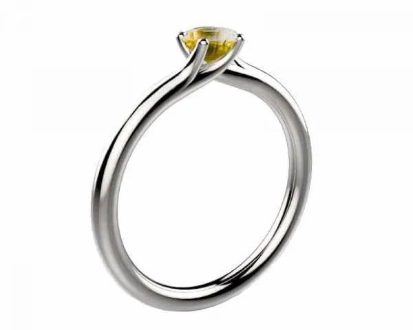 Saphir jaune 0.30 ct