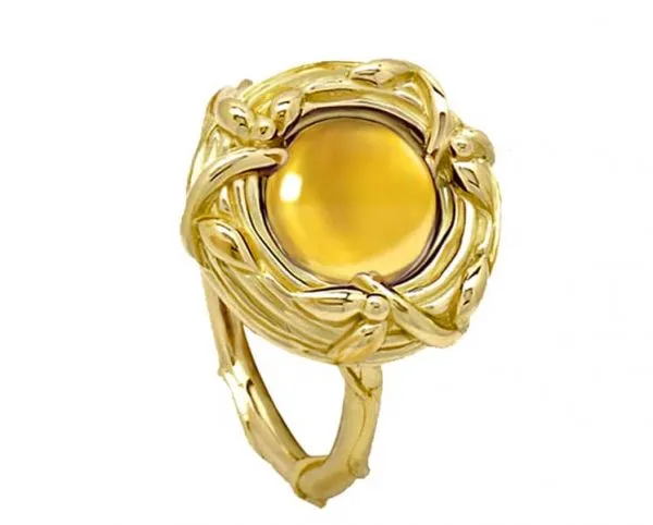 Cabochon Citrine