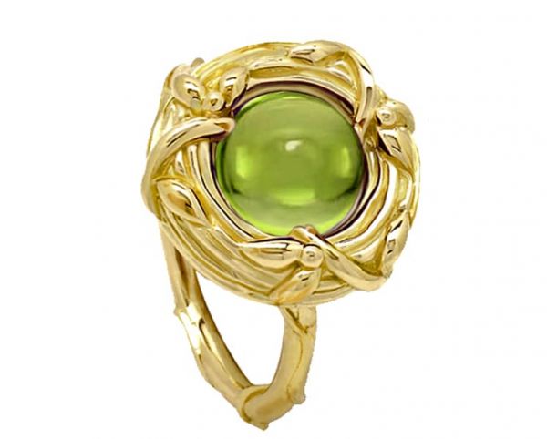 Cabochon Péridot
