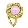 Cabochon Quartz rose