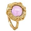 Cabochon Quartz rose