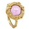 Cabochon Quartz rose