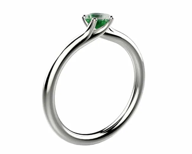 Saphir vert 0.30 ct