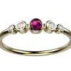 Saphir pourpre, Diamant