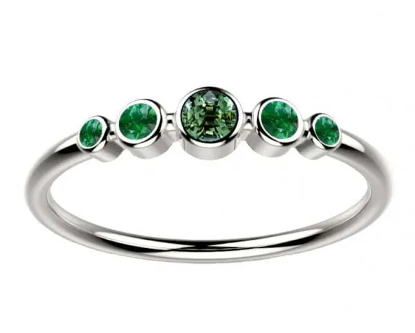 Bague-saphir-vert-or-blanc-Ingénue