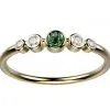 Bague-saphir-vert-diamant-or-jaune-Ingénue