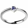 Saphir bleu 0.15 ct