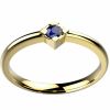 Saphir bleu 0.15 ct