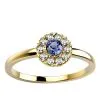 Bague saphir or jaune Juliet S