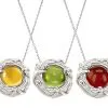 Collier or blanc et Pierre fine Tivoli Prime Time