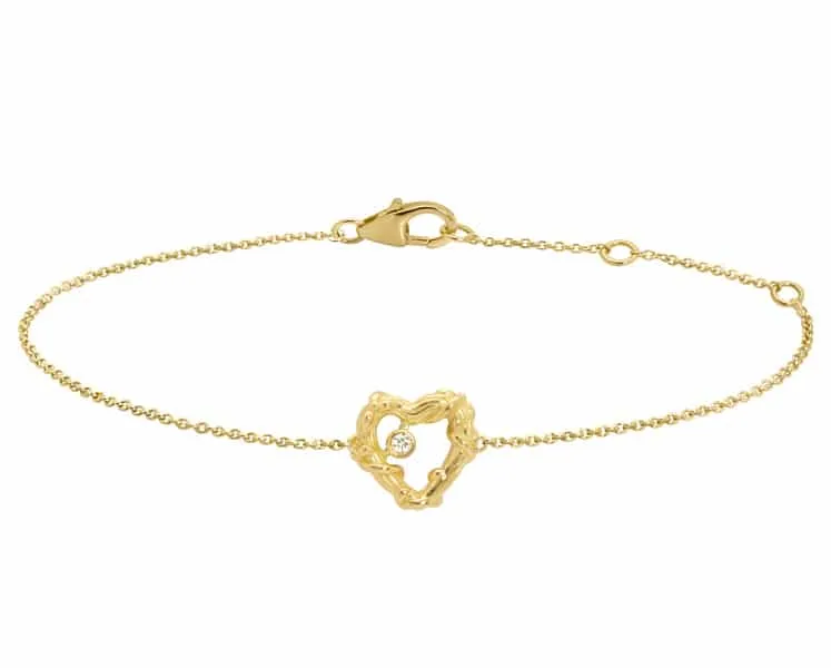 Bracelet Or jaune éthique et Diamant