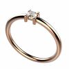 Bague-fiancailles-Diamant-or-rose-Foll'Envie