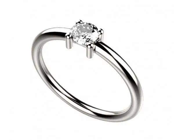 Bague-fiancailles-Diamant-or-blanc-Foll'Envie-0,15-ct