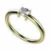 Bague-fiancailles-Diamant-or-jaune-Foll'Envie-0,15-ct