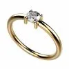 Bague-fiancailles-Diamant-or-rose-Foll'Envie-0,15-ct