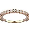 Alliance or rose diamant Morgane L