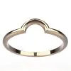 Alliance femme or jaune Juliet 1.6 mm face