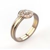 Alliance femme or jaune Juliet avec Juliet S